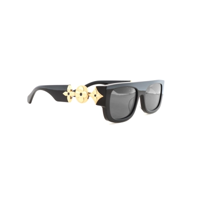 Louis Vuitton Monogram Tribute Sunglasses Gold Z2196E 02