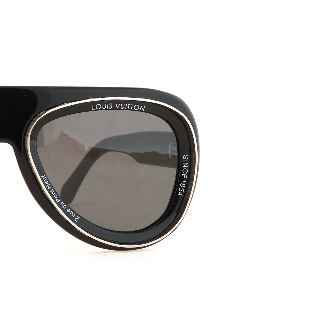 Louis Vuitton Super Vision Pilot Sunglasses Black Z2445U