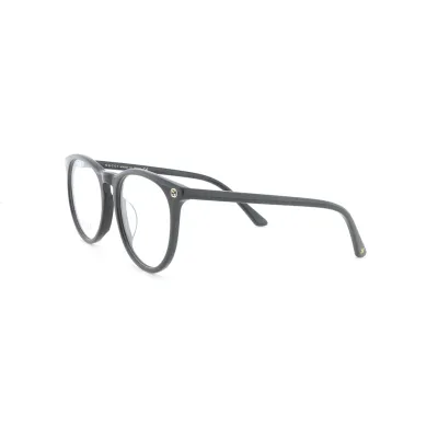 Gucci Black Square Optical Glasses Transparent  01