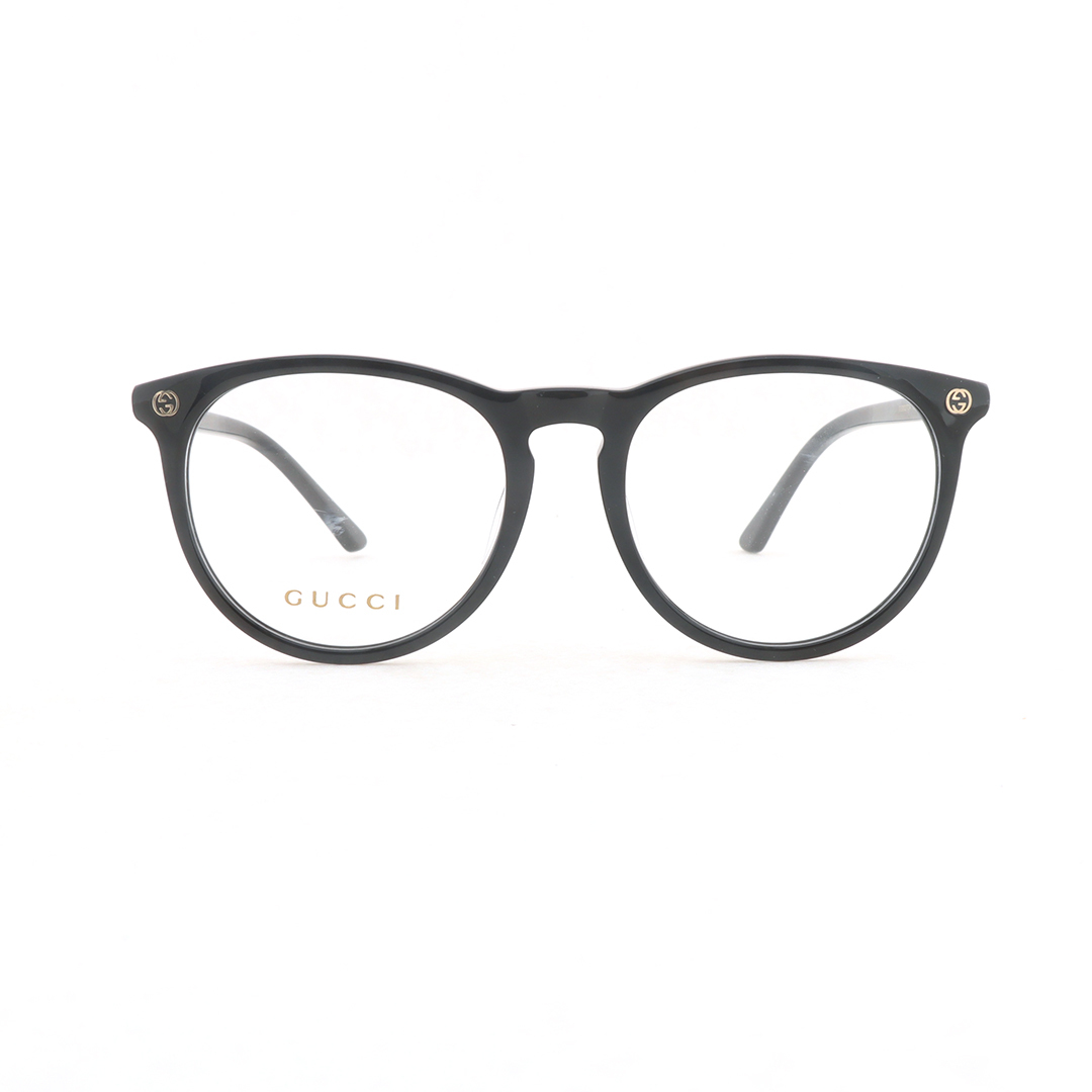 Coco Shoes Gucci Black Square Optical Glasses Transparent 