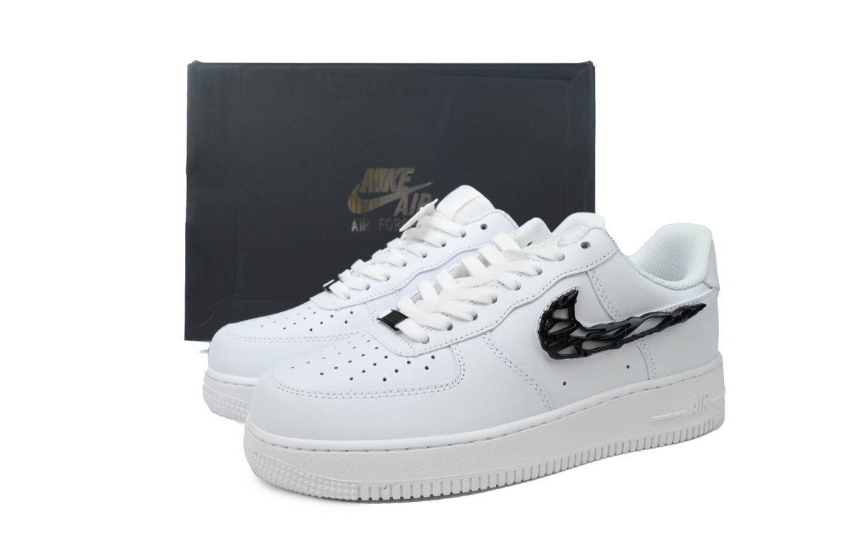 Coco Shoes Nike Air Force 1 Low 07 LX Molten Metal Swoosh Pack-Black IF1686-101