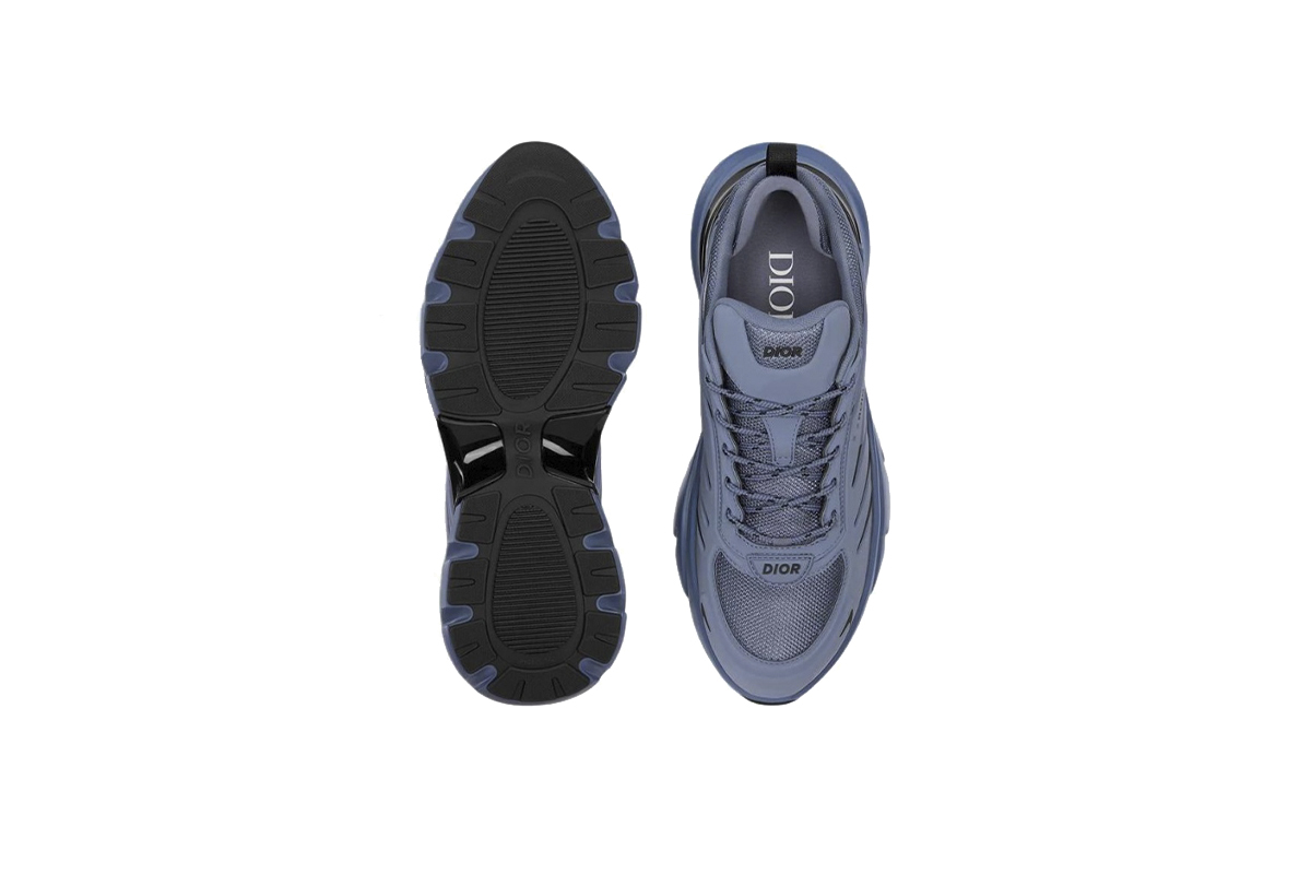 Dior B44 Blade Sneaker Technical Mesh Blue 3SN306ZZY_H569