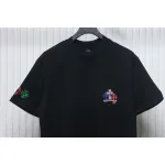 Chrome Hearts Multi Color Cross Cemetery T-shirt Black