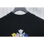 Chrome Hearts Multi Color Cross Cemetery T-shirt Black