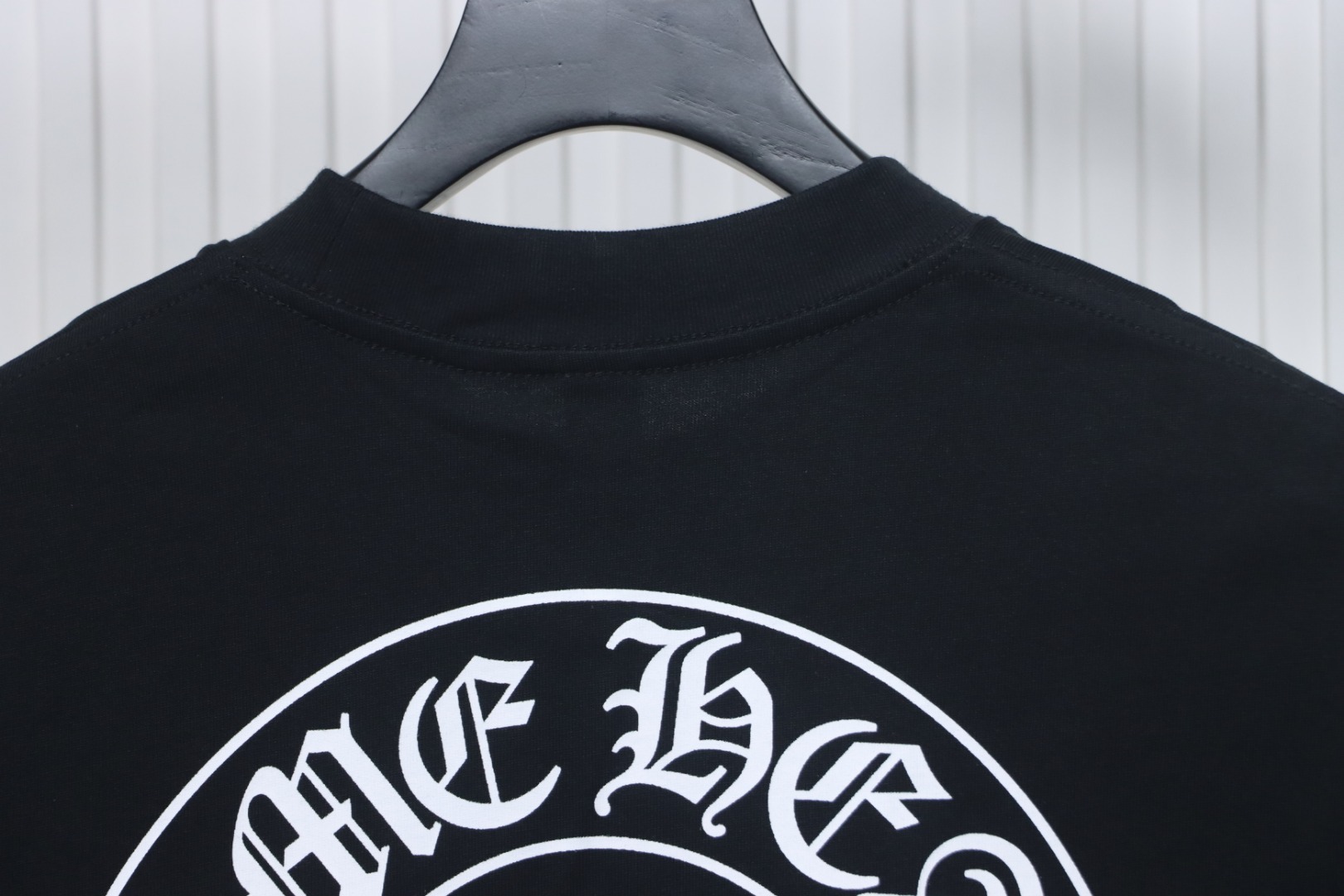 Chrome Hearts Horseshoe Logo Pocket T-Shirt Black