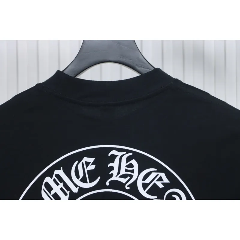 Chrome Hearts Horseshoe Logo Pocket T-Shirt Black