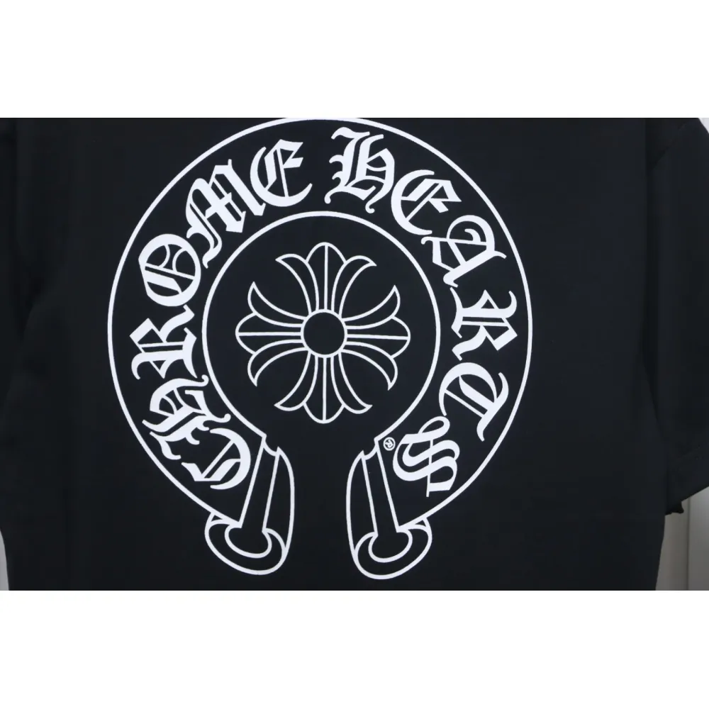 Chrome Hearts Horseshoe Logo Pocket T-Shirt Black