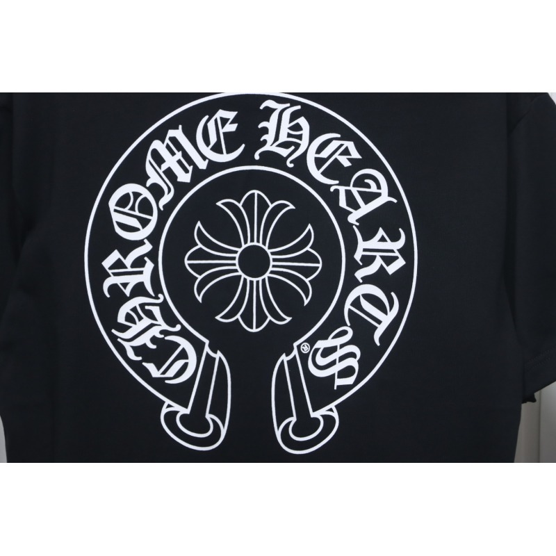 Chrome Hearts Horseshoe Logo Pocket T-Shirt Black