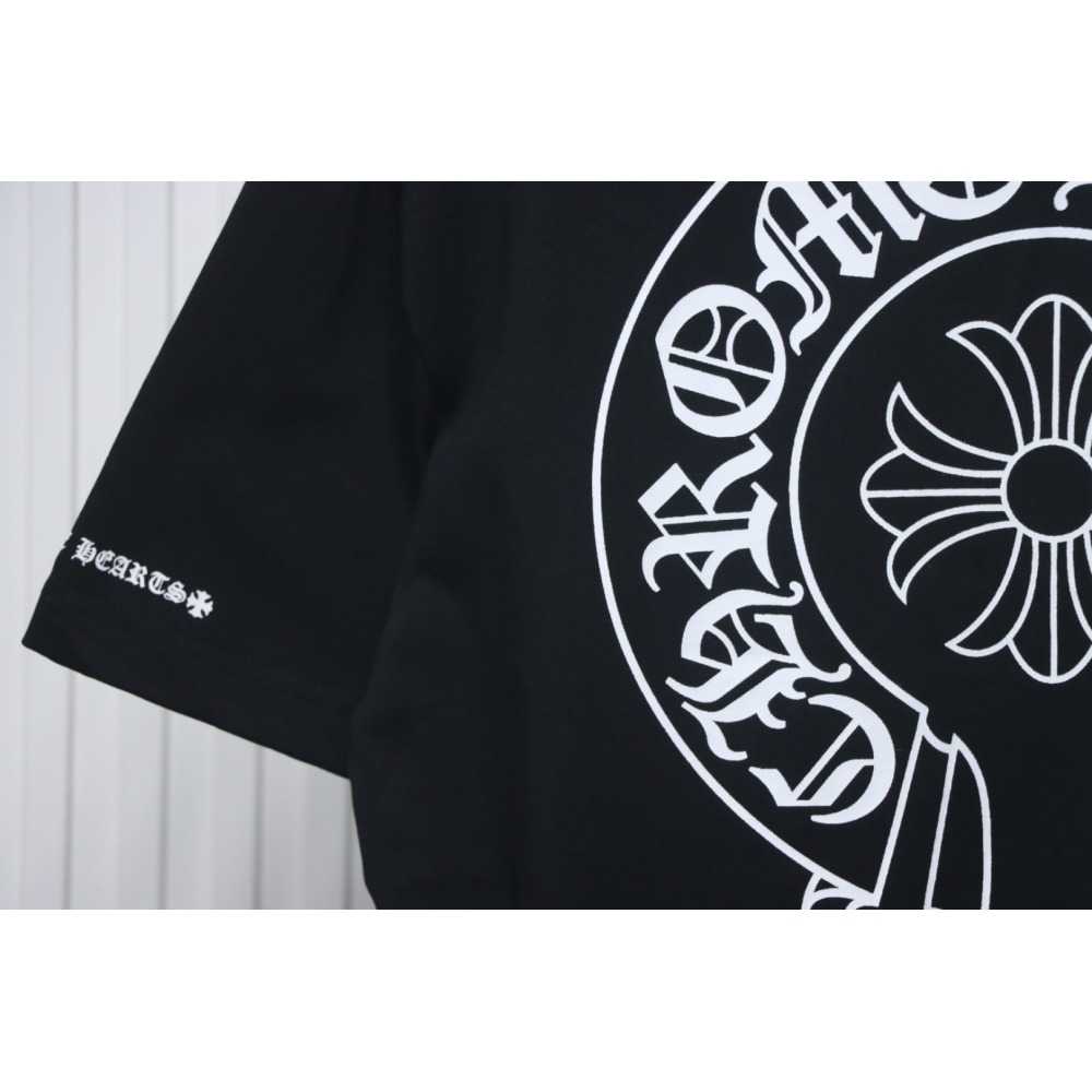 Chrome Hearts Horseshoe Logo Pocket T-Shirt Black