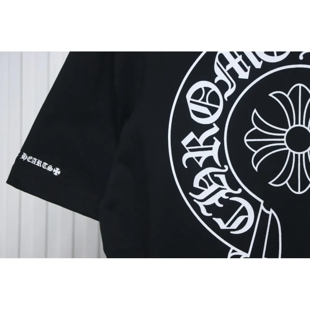Chrome Hearts Horseshoe Logo Pocket T-Shirt Black
