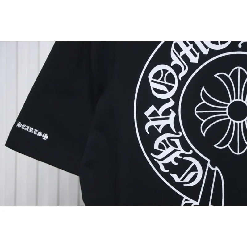 Chrome Hearts Horseshoe Logo Pocket T-Shirt Black