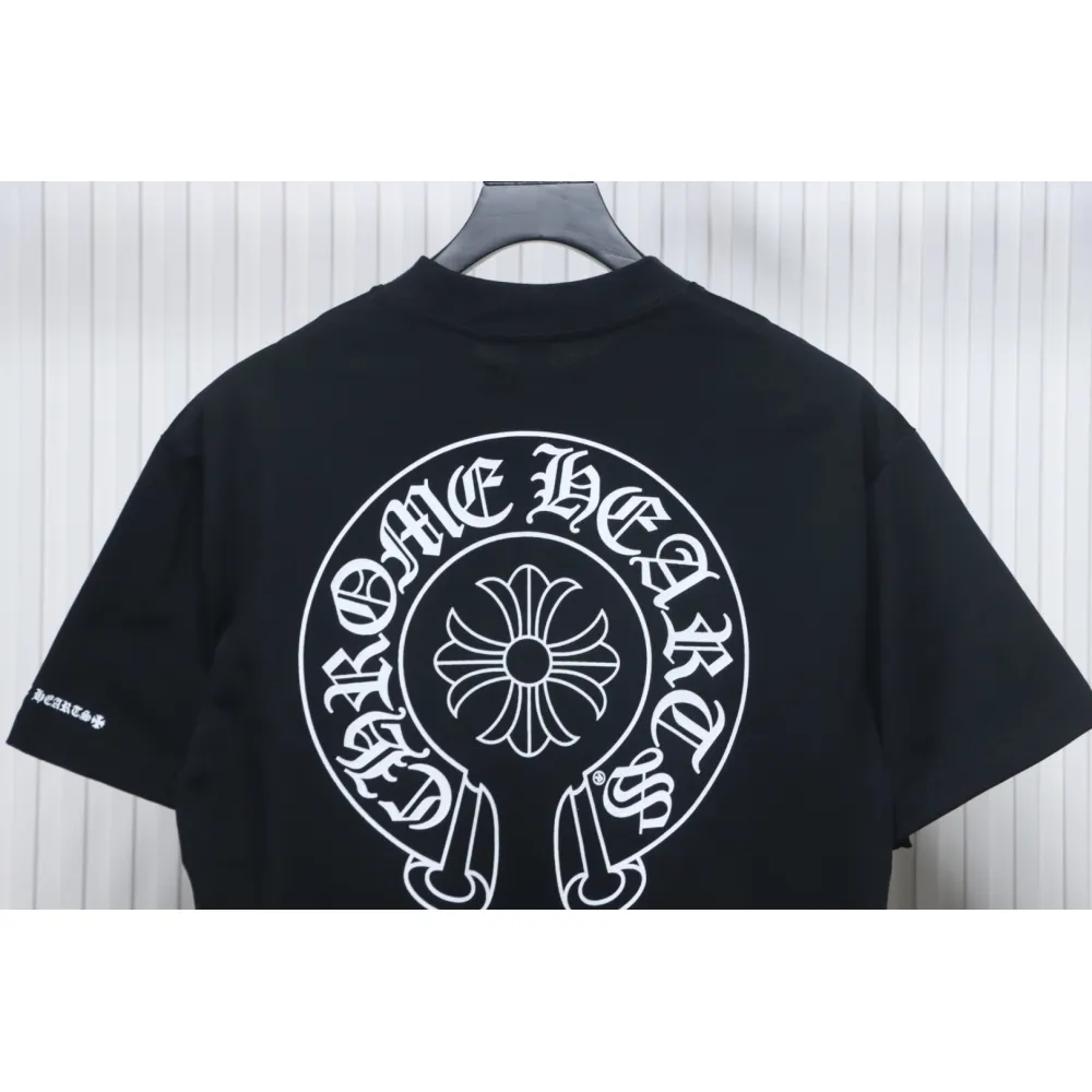 Chrome Hearts Horseshoe Logo Pocket T-Shirt Black