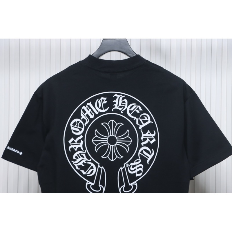 Chrome Hearts Horseshoe Logo Pocket T-Shirt Black