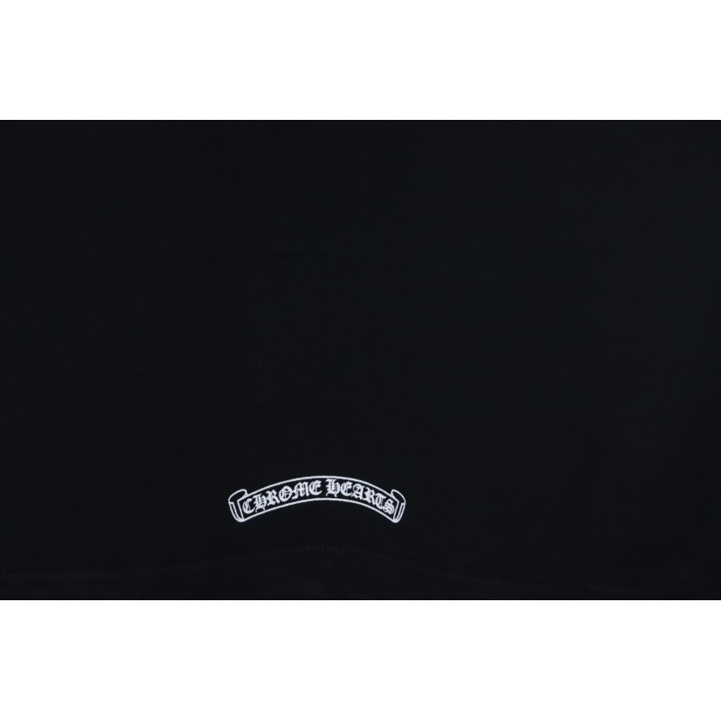 Chrome Hearts Horseshoe Logo Pocket T-Shirt Black