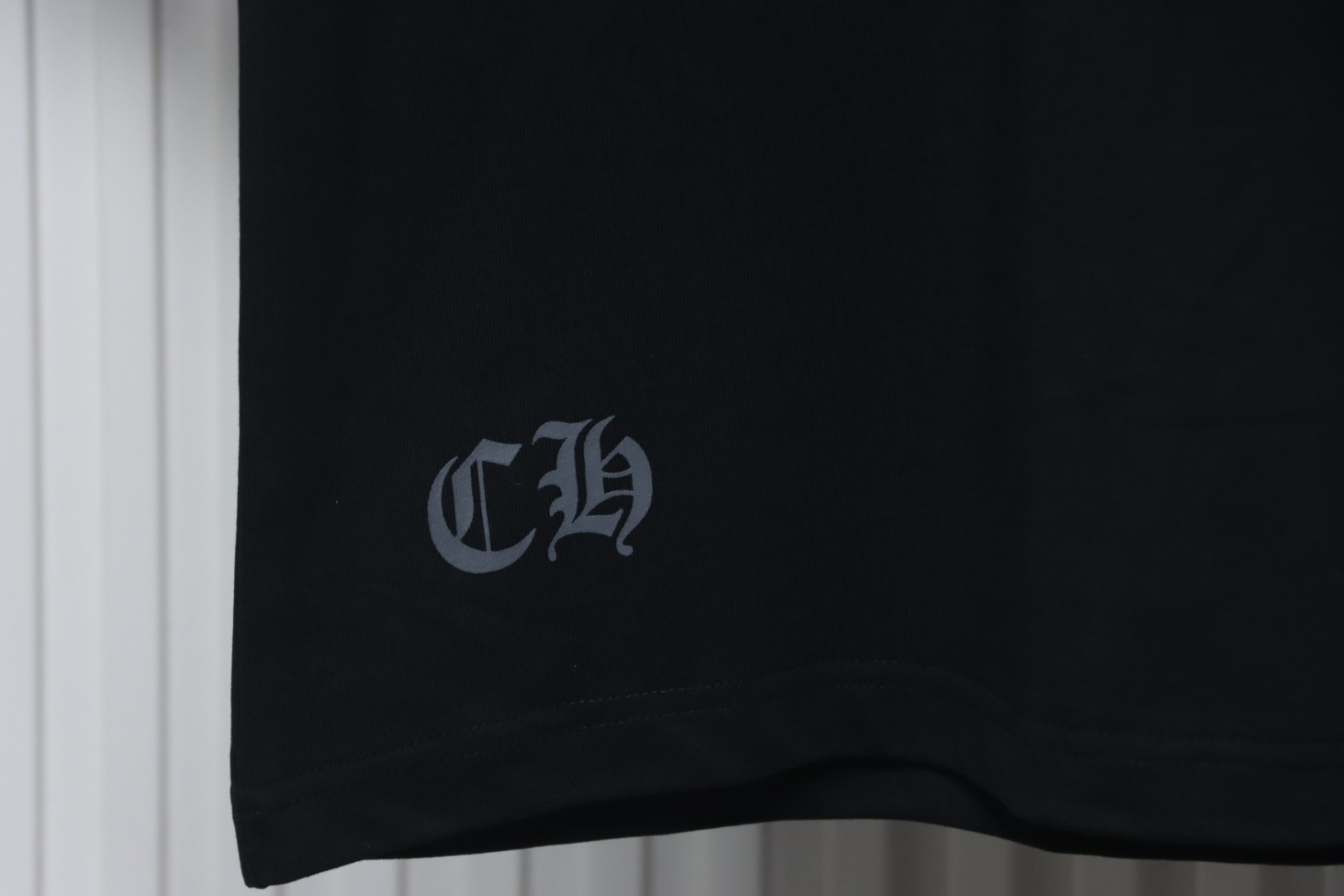 Chrome Hearts Horseshoe Logo Pocket T-Shirt Black