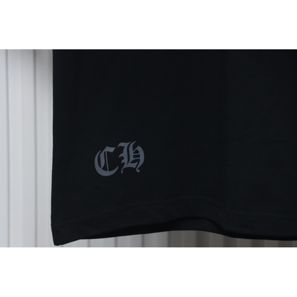 Chrome Hearts Horseshoe Logo Pocket T-Shirt Black
