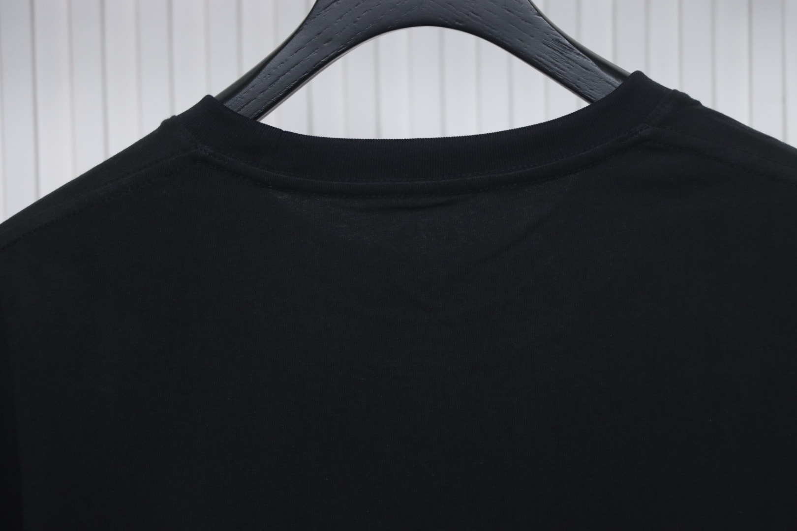 Chrome Hearts Purple Neon Neck Logo Script T-Shirt