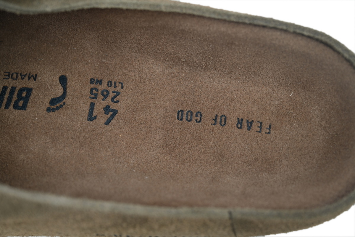 Birkenstock x Fear of God Dark Brown