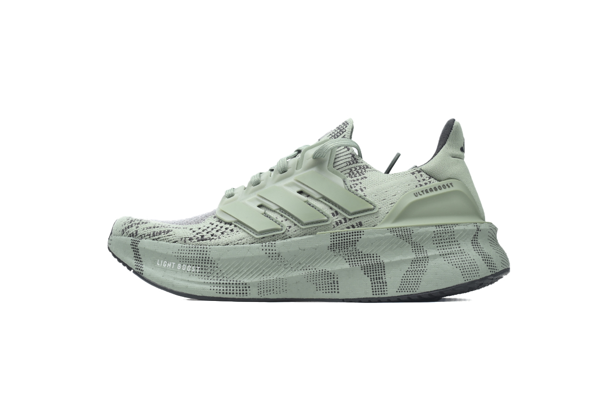 Coco Shoes Adidas Ultraboost 5X Digital Camo Men's Carbon Running Shoes Green JI1525