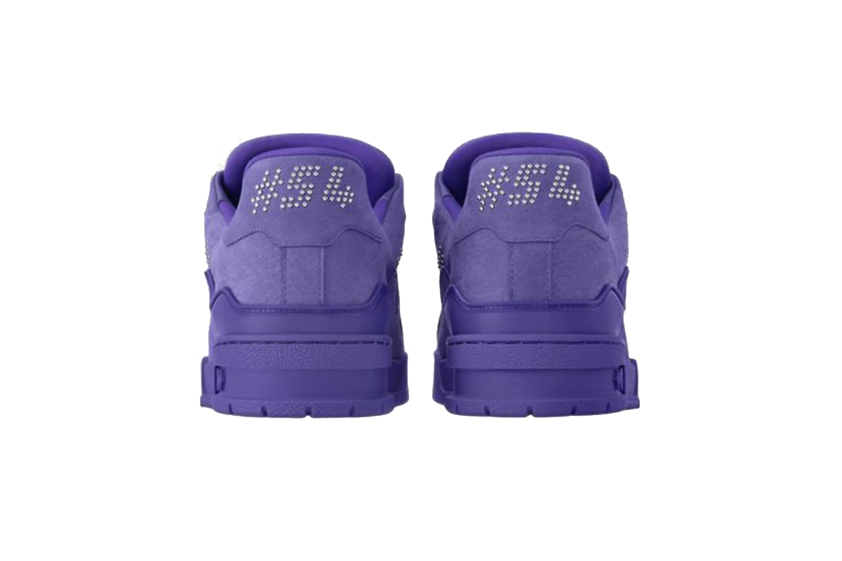 Coco Shoes Louis Vuitton Trainer Purple Rivet 1ADHAI