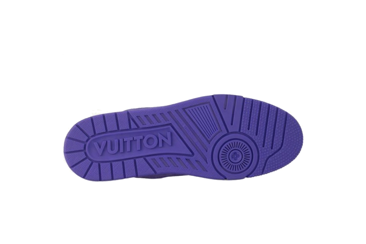 Coco Shoes Louis Vuitton Trainer Purple Rivet 1ADHAI