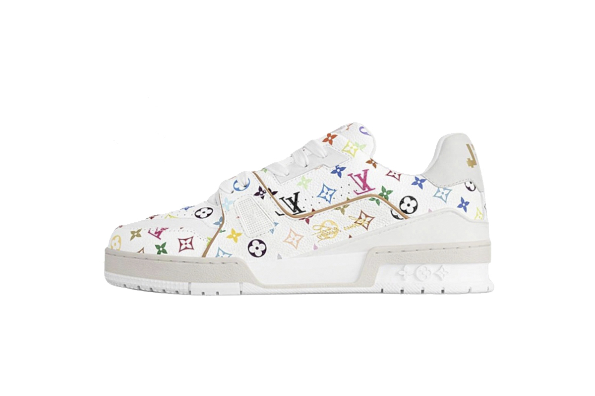 Coco Shoes Louis Vuitton x Takashi Murakami Trainer White 1AGZDT