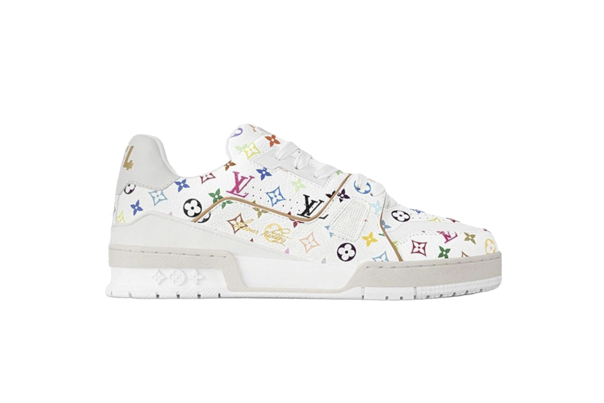 Coco Shoes Louis Vuitton x Takashi Murakami Trainer White 1AGZDT