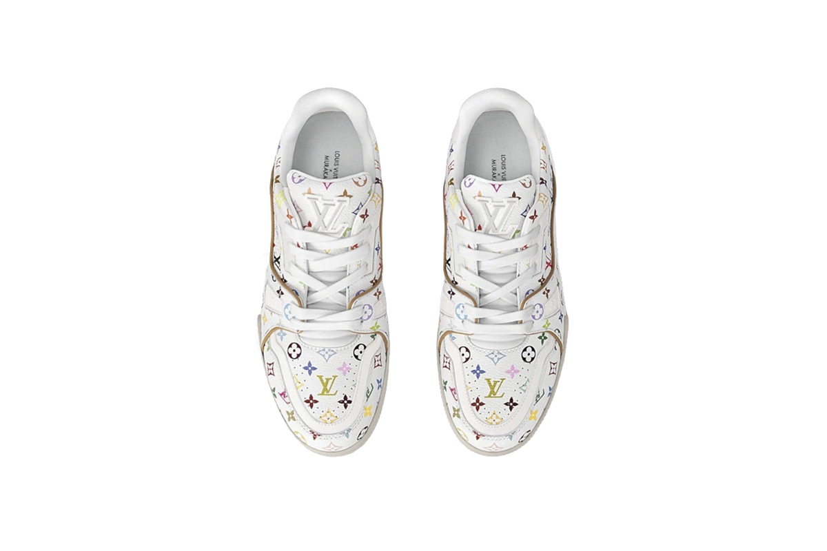 Coco Shoes Louis Vuitton x Takashi Murakami Trainer White 1AGZDT