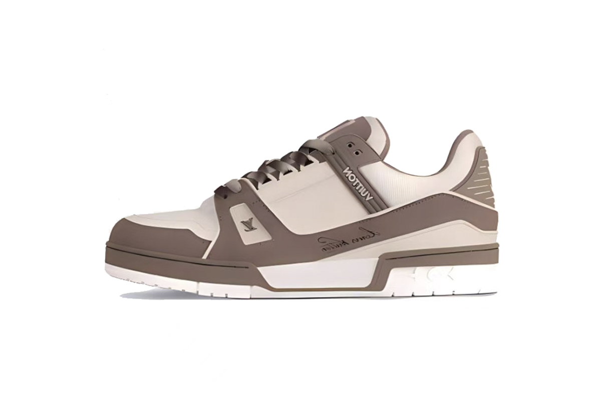 Coco Shoes Louis Vuitton Trainer Taupe 1ACWBZ