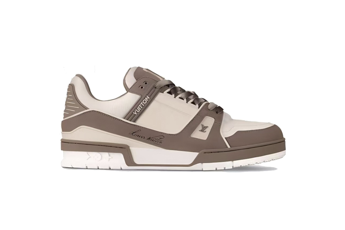 Coco Shoes Louis Vuitton Trainer Taupe 1ACWBZ
