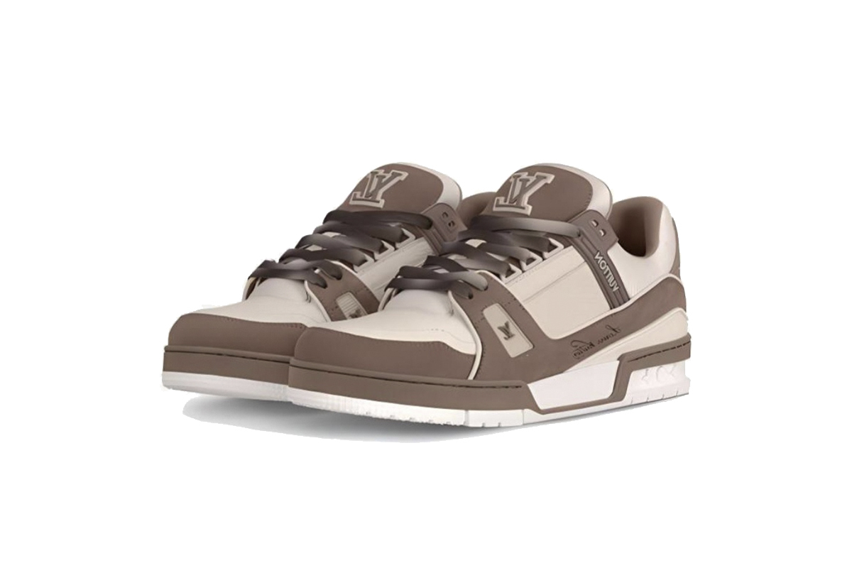 Coco Shoes Louis Vuitton Trainer Taupe 1ACWBZ