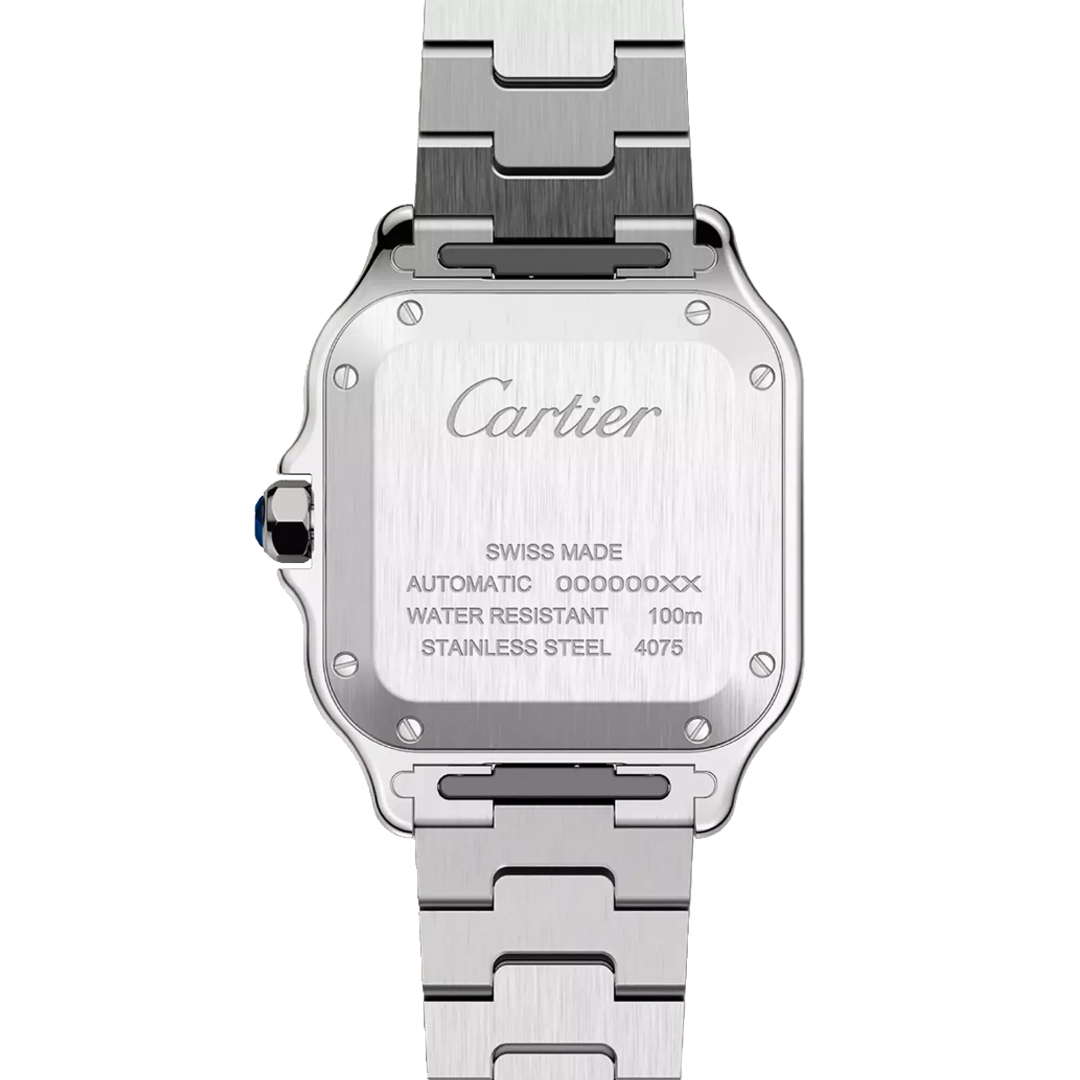 Cartier Santos De Cartier Medium Medium White WSSA0029