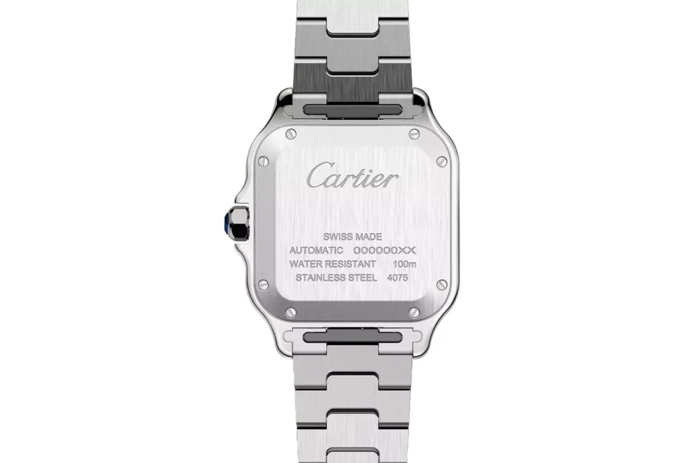 Cartier Santos De Cartier Medium Medium White WSSA0029