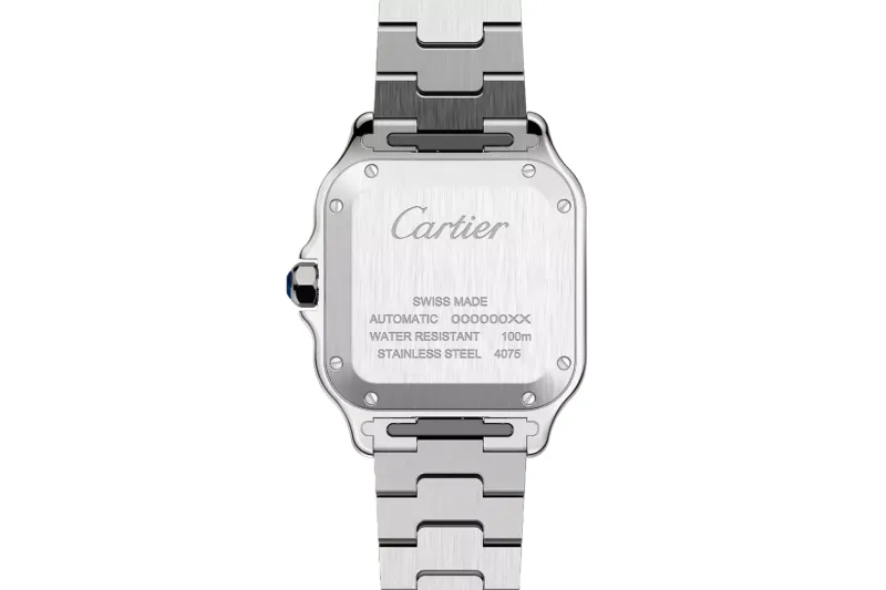 Cartier Santos De Cartier Medium Medium White WSSA0029