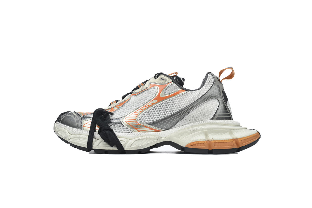 Coco Shoes Balenciaga 3XL Sneaker White Grey Orange 749280W3XGM5140