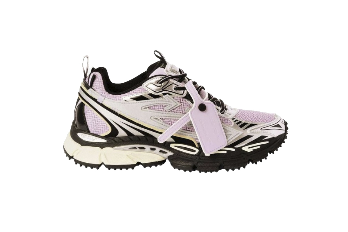 Coco Shoes Off-White Be Right Back Trainers Out Of Pink Purple WIA289S25FAB001723
