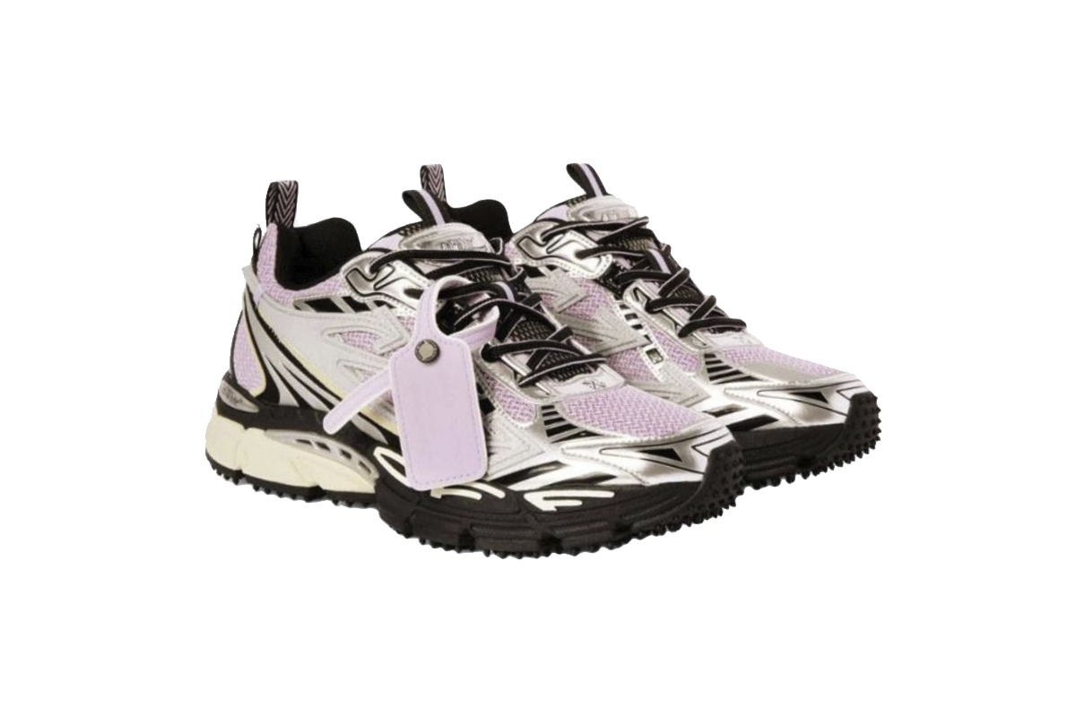 Coco Shoes Off-White Be Right Back Trainers Out Of Pink Purple WIA289S25FAB001723