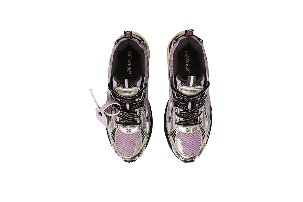 Coco Shoes Off-White Be Right Back Trainers Out Of Pink Purple WIA289S25FAB001723