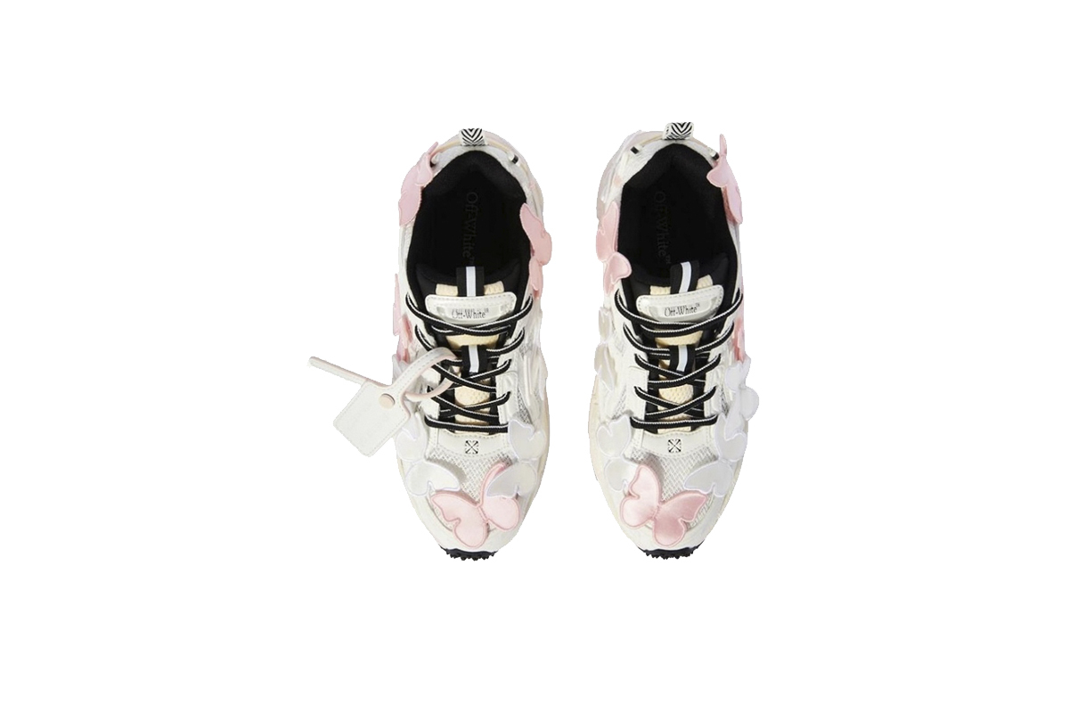 Off-White Be Right Back Trainers Out Of Pink Butterfly OWIA089W24FAB0023001