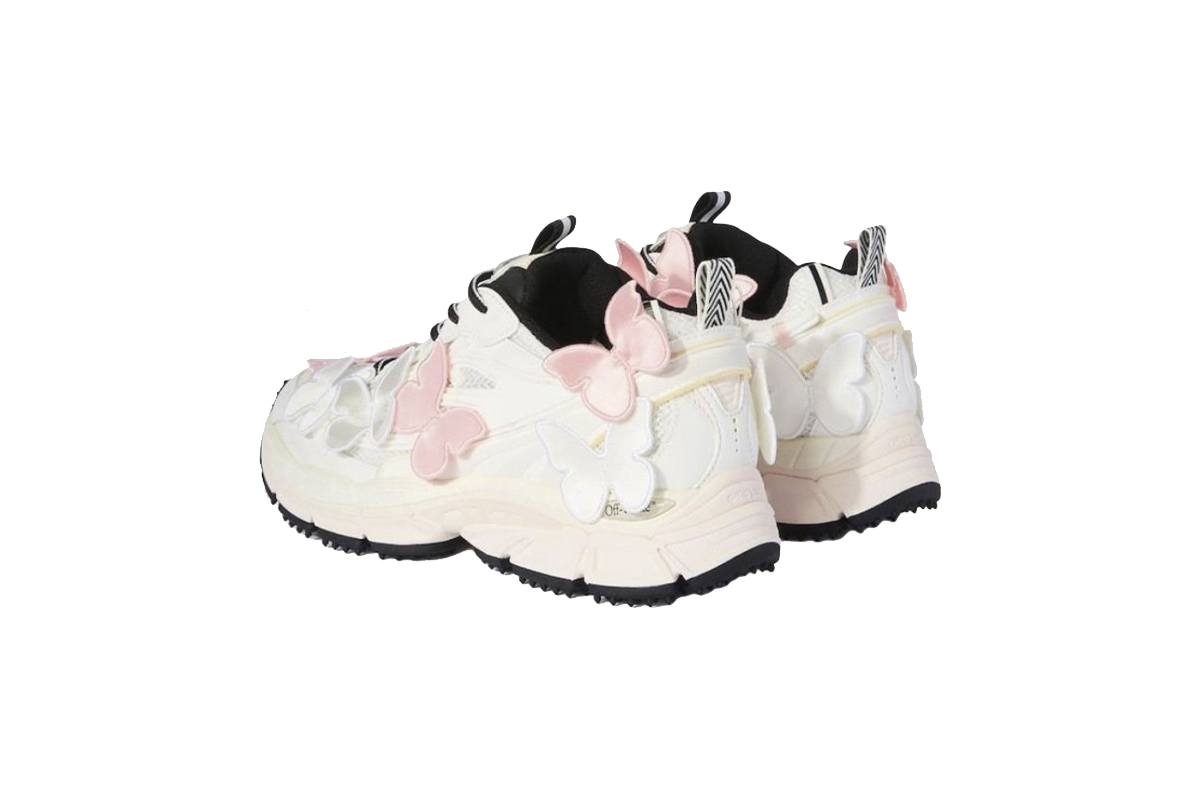 Off-White Be Right Back Trainers Out Of Pink Butterfly OWIA089W24FAB0023001