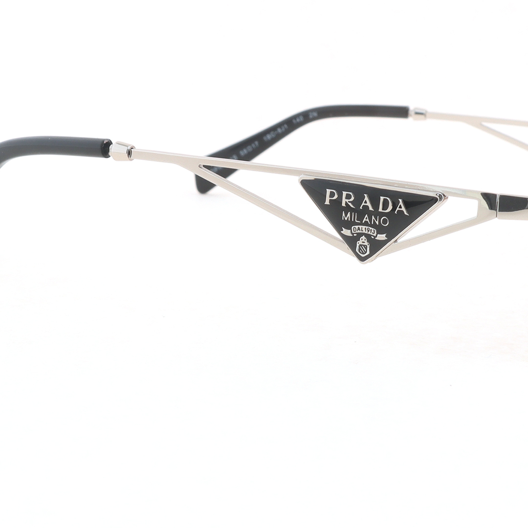 Prada Metallic Pr A51S Sunglasses Black