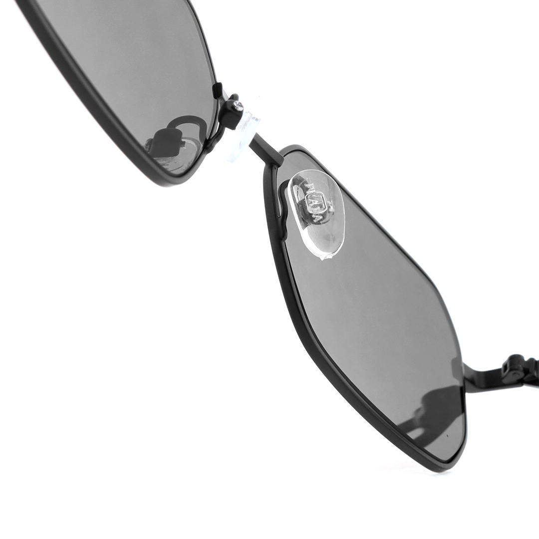 Prada Metallic Pr A51S Sunglasses Black