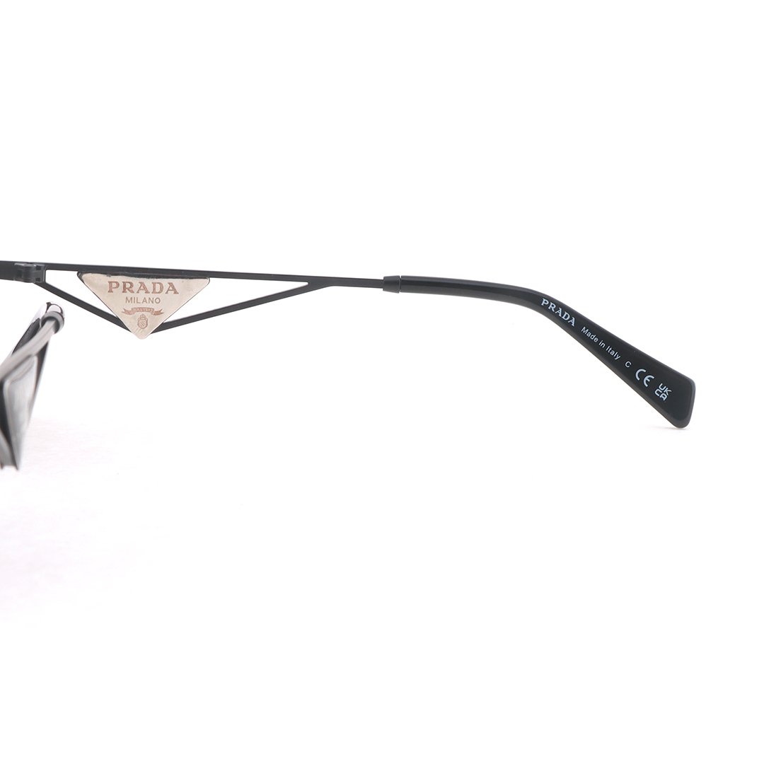 Prada Metallic Pr A51S Sunglasses Black