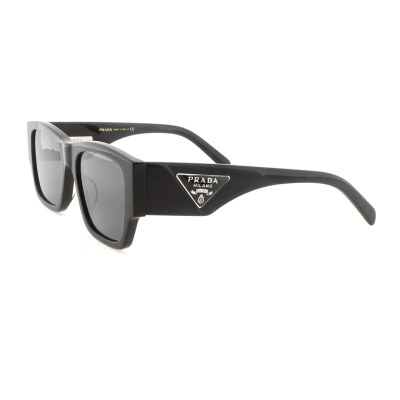 Prada Symbole Pillow Sunglasses Black PR 10ZS 1AB5S0 01
