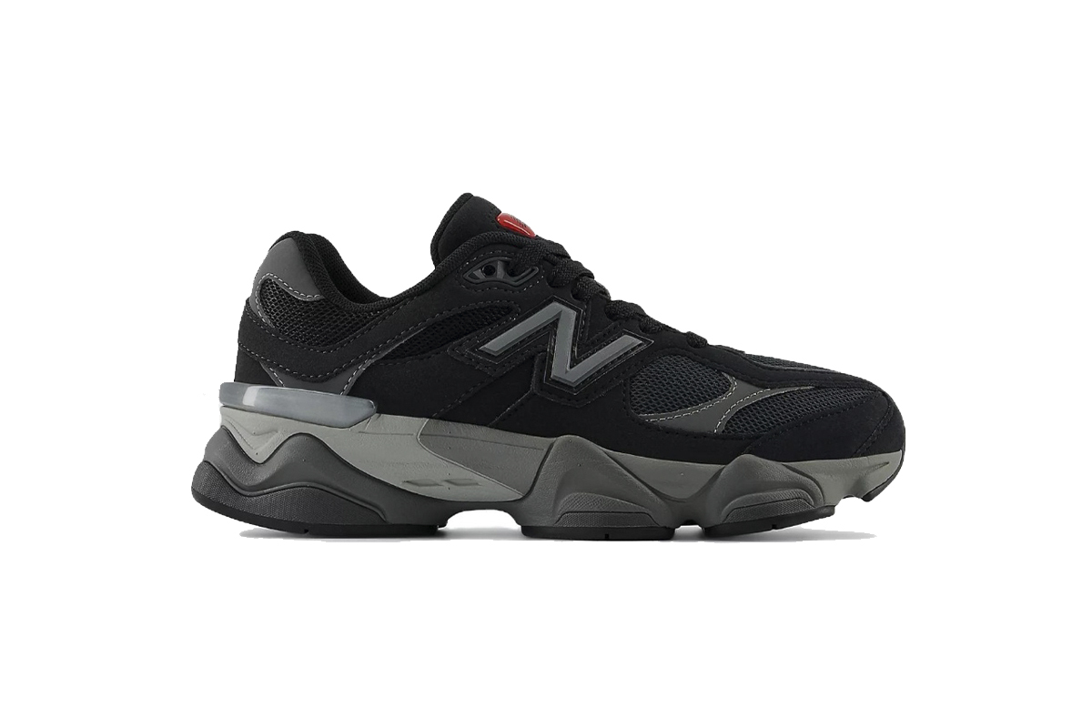 Coco Shoes New Balance 9060 Dark letters Black Grey GC9060BK