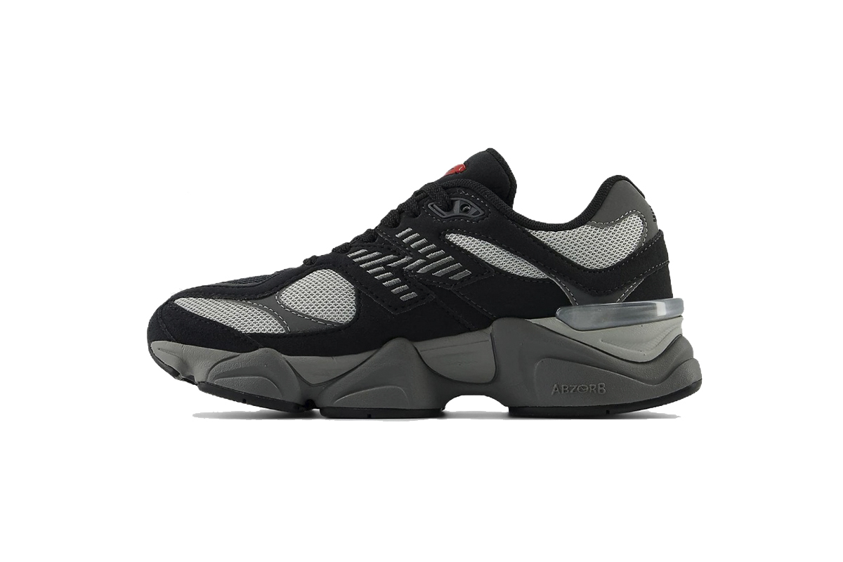 Coco Shoes New Balance 9060 Dark letters Black Grey GC9060BK