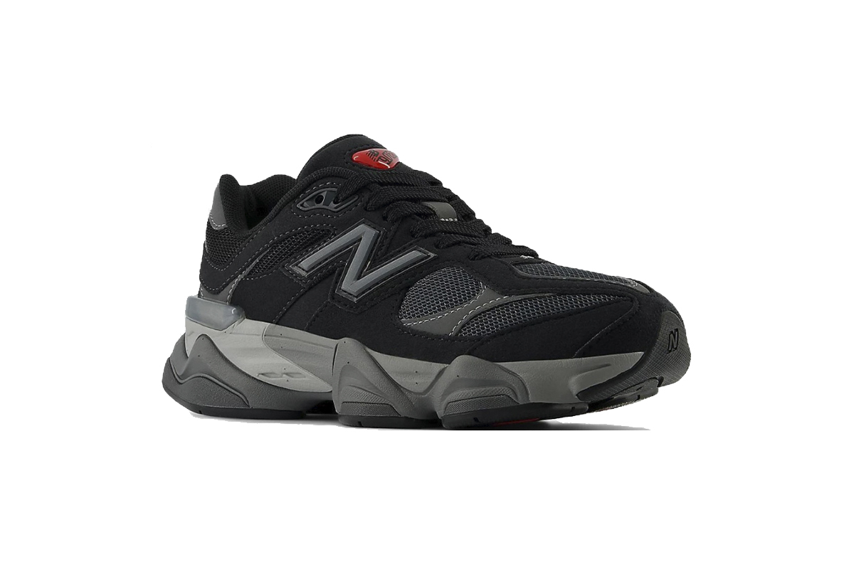 Coco Shoes New Balance 9060 Dark letters Black Grey GC9060BK
