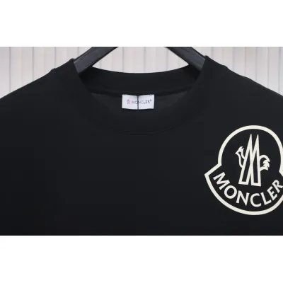 Moncler Laminated Logo T-Shirt Black 02