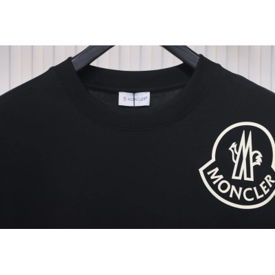Moncler Laminated Logo T-Shirt Black 02