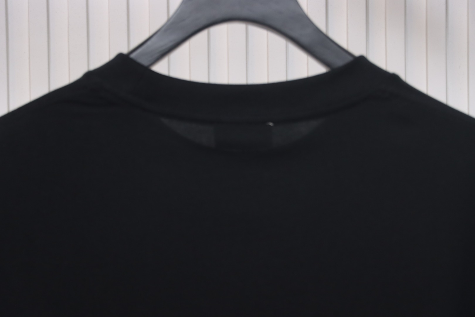 Moncler Laminated Logo T-Shirt Black